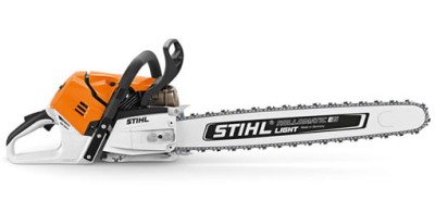 Pilarka MS 500i W Pierwsza na świecie pilarka z elektronicznie sterowanym wtryskiem paliwa. Wersja z ogrzewanym uchwytem (W). prowadnica 63cm MS500i