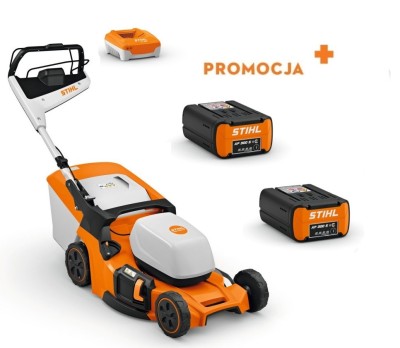 Stihl RMA 453.3 PV Kosiarka akumulatorowa, zestaw z akumulatorami x 2 AP 300 S i ładowarką AL 301 