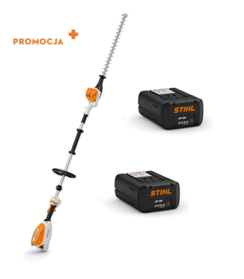 Nożyce HLA 66 Lekkie nożyce akumulatorowe do żywopłotów na wysięgniku HLA66  + 2 x akumulator AP30