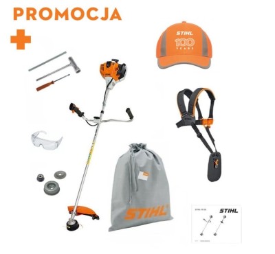 Kosa spalinowa STIHL FS 240 o mocy 1,7 kW / 2,3 KM z uchwytem oburęcznym i systemem antywibracyjnym, silnik 2-MIX FS240