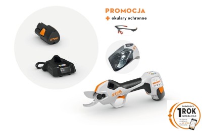 Stihl ASA 20 Sekator akumulatorowy, zestaw z akumulatorem AS 2 i ładowarką AL 1 + GRATIS