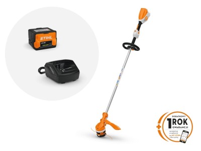 Stihl FSA 70 Kosa akumulatorwa z ładowarką AL101 i akumulator AK20