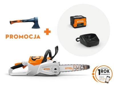 Stihl MSA 80 C-B Pilarka akumulatorowa Z AK30S i AL101 + SIEKIERA