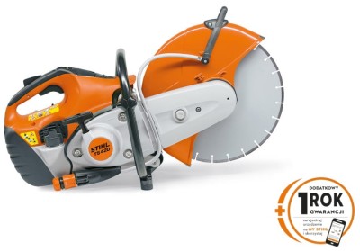 STIHL TS 420 Nowoczesna, lekka przecinarka o mocy 4,4 KM ściernica korundowa TS420