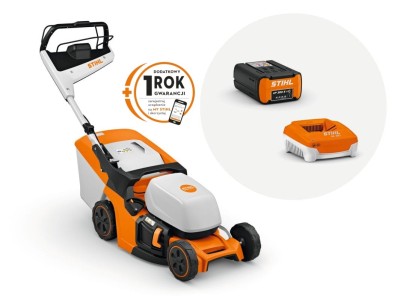 Stihl RMA 448.3 PV Kosiarka akumulatorowa, zestaw z  AP 300 S i ładowarką AL 301 