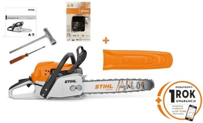 Pilarka STIHL MS 291 moc 2,8 kW  3,8 KM, uniwersalna pilarka łańcuchowa prowadnica 40cm 1,6 3/8 MS291